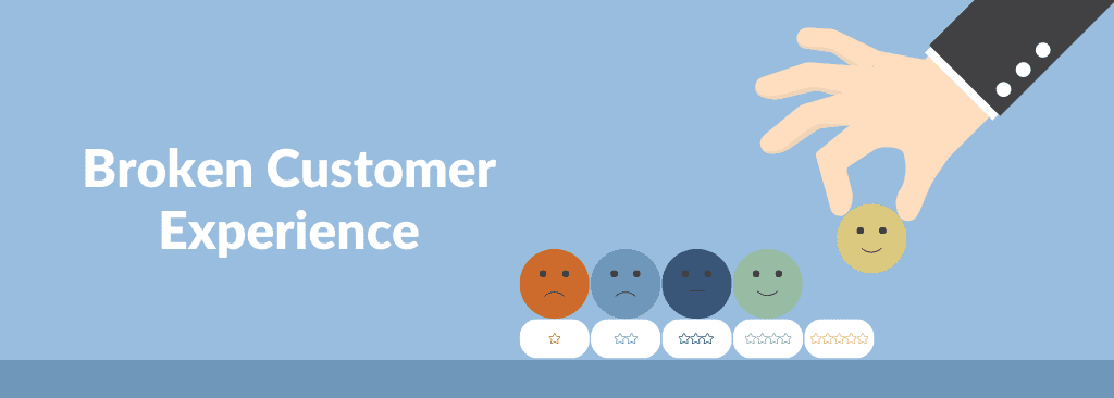 broken customer journey