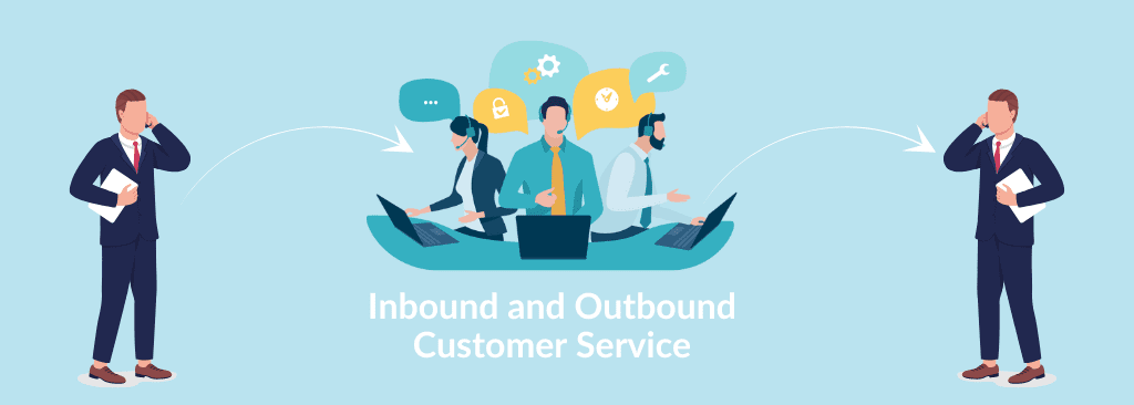 Inbound and Outbound Customer Service