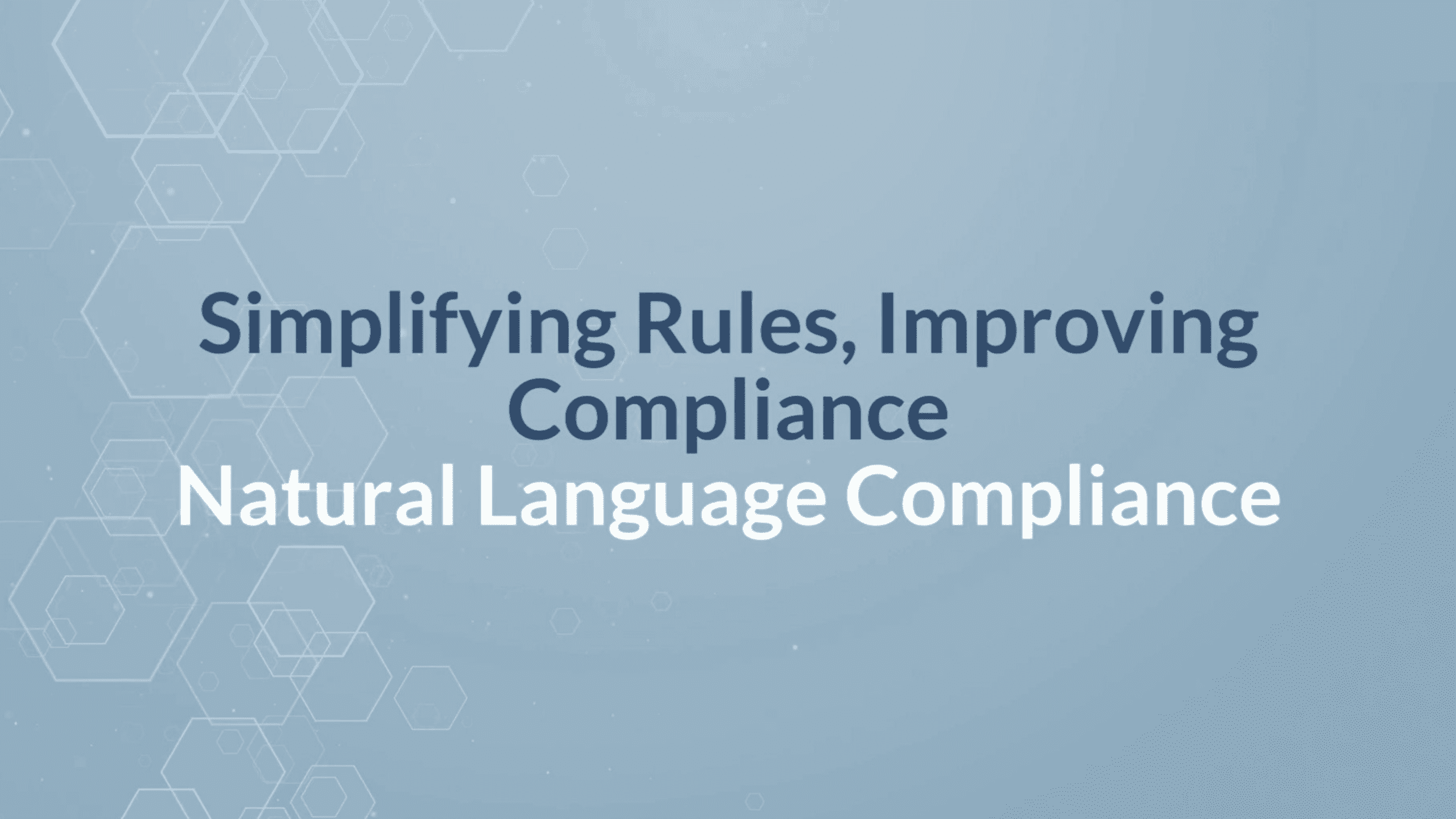 Natural Language Compliance for Contact Center